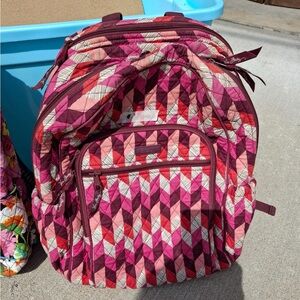 Vera Bradley Campus Tech Backpack Bohemian Chevron